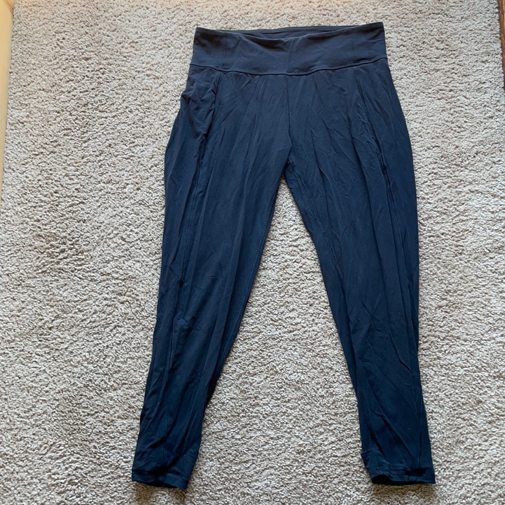 Loose cotton joggers with slit on the side size 8